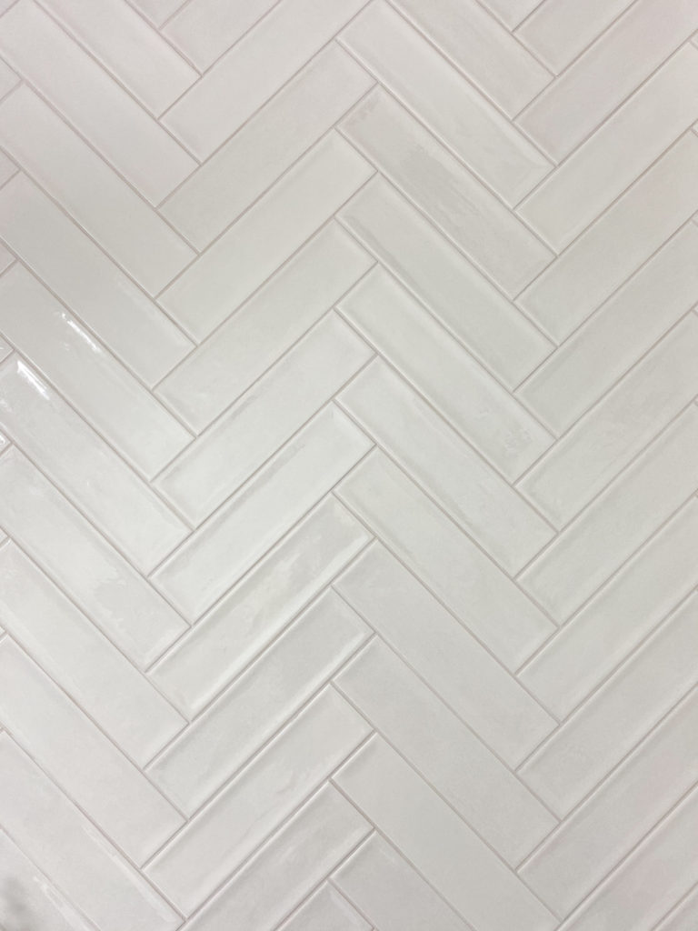 Herringbone pattern tile