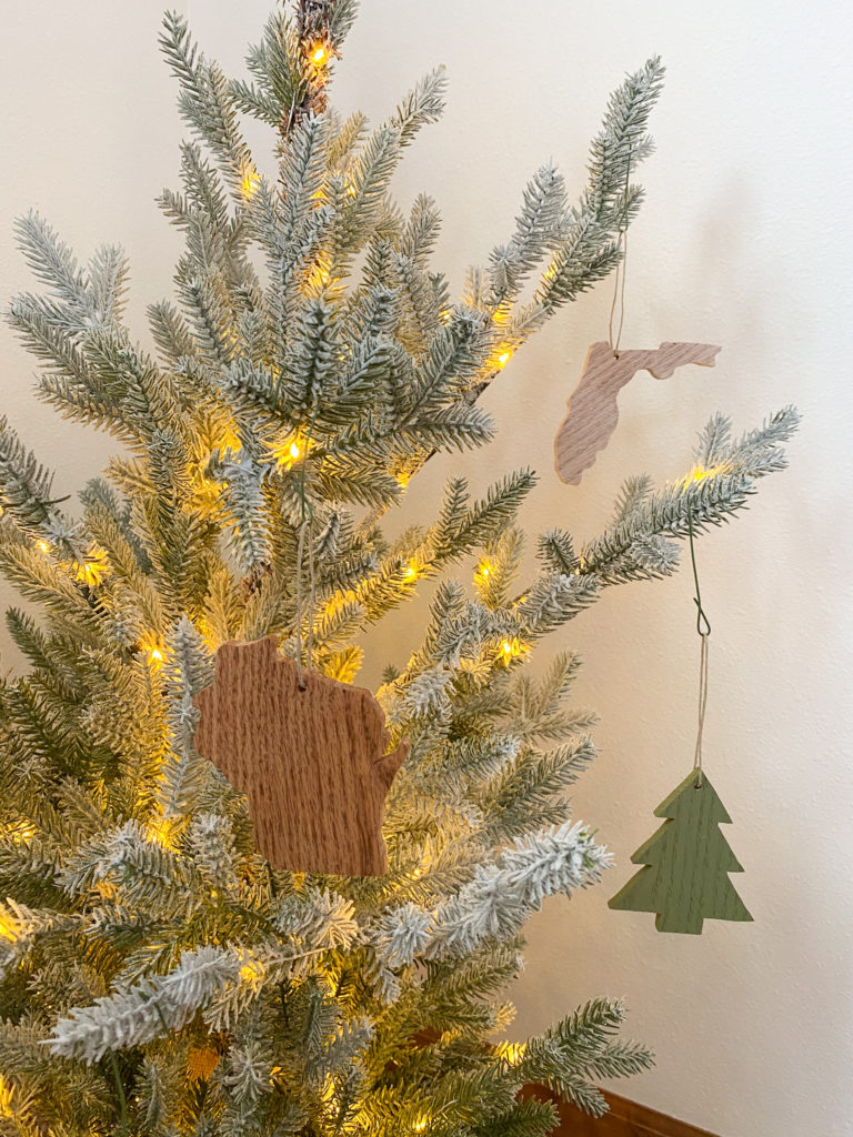 State Ornaments on Christmas Tree