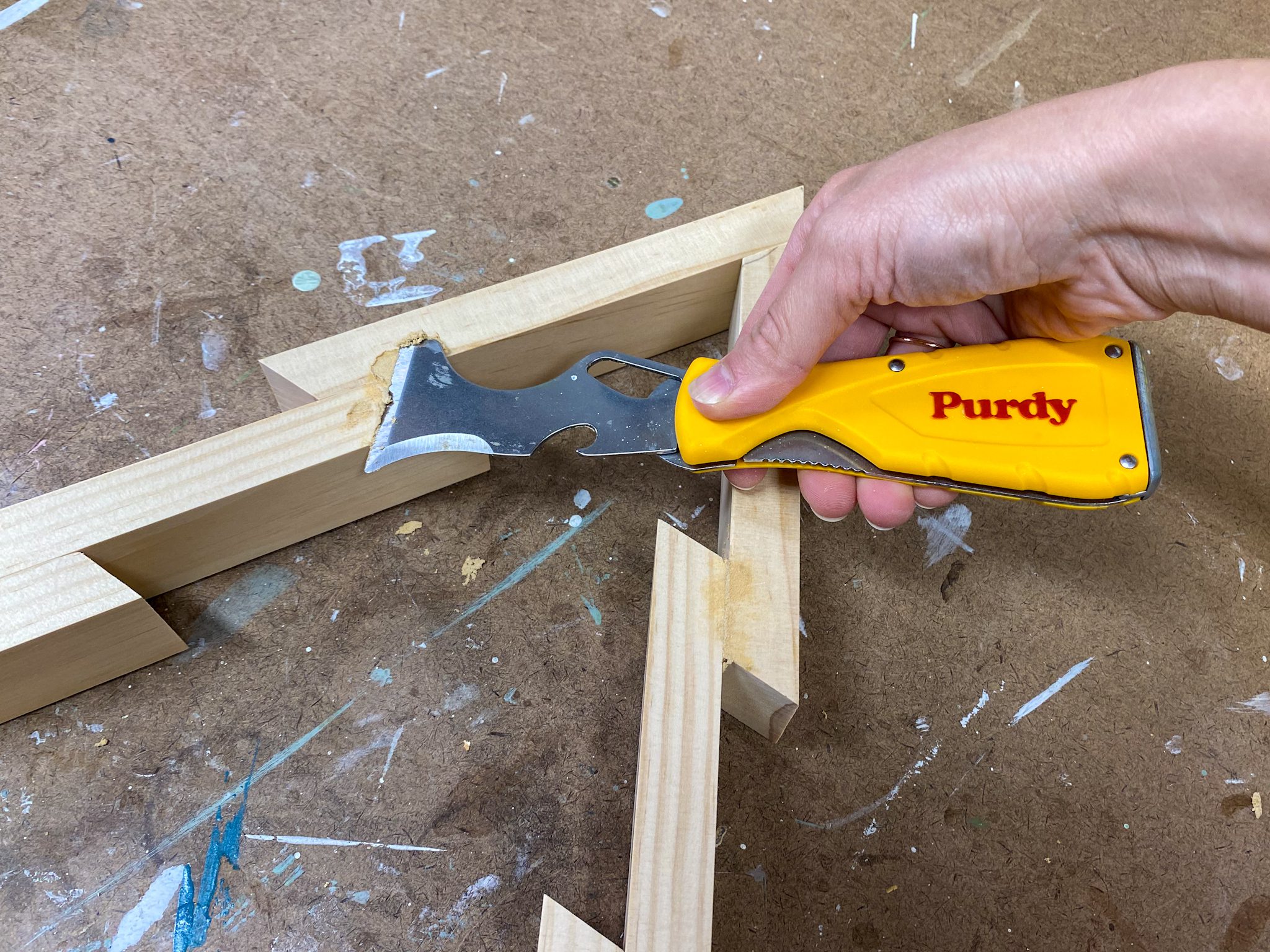 A Beautiful and Simple Christmas Decoration: DIY Wood Christmas Tree ...